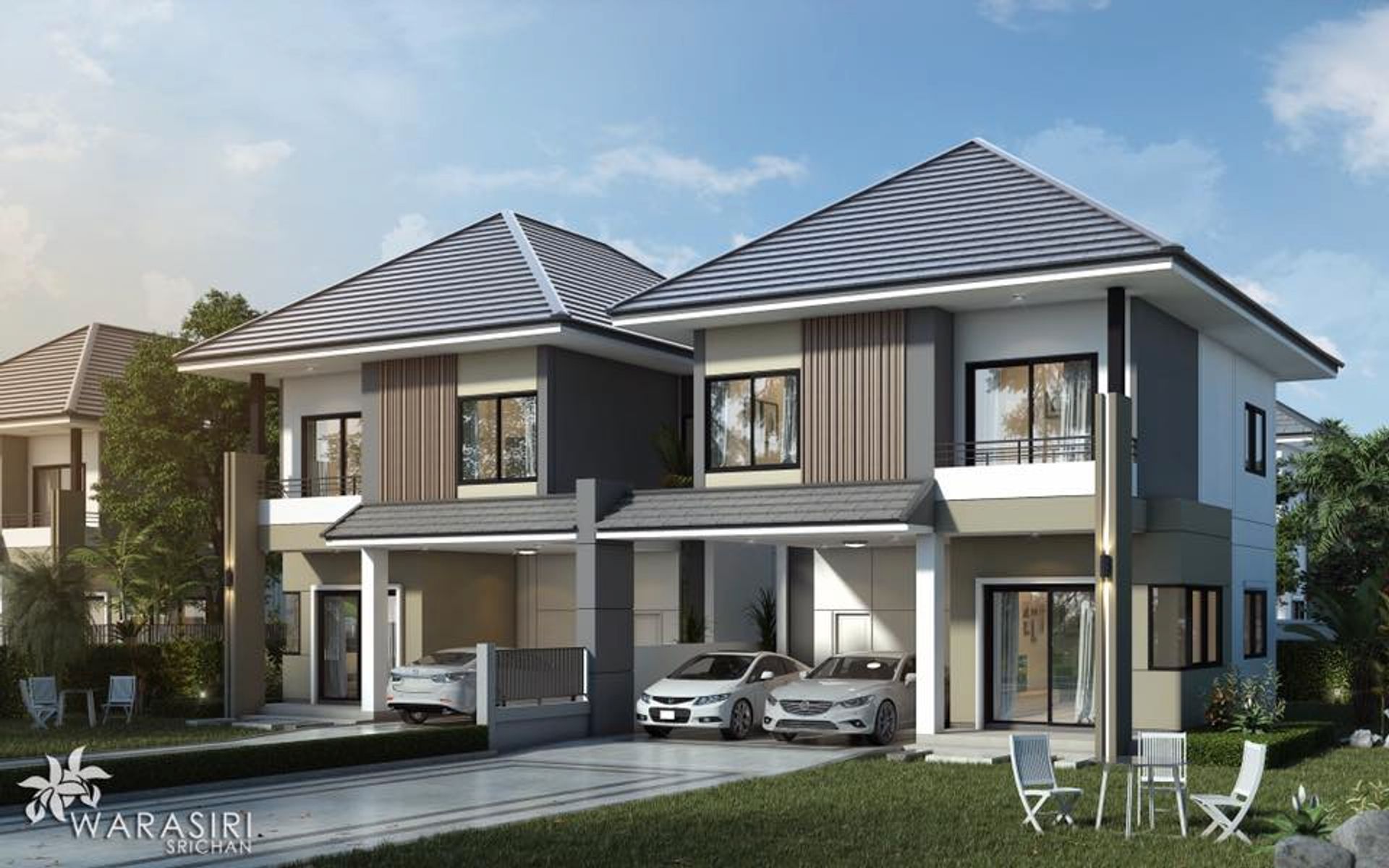 บ้านเดี่ยว บ้านแฝด โครงการใหม่ วราสิริ ศรีจันทร์ ขอนแก่น