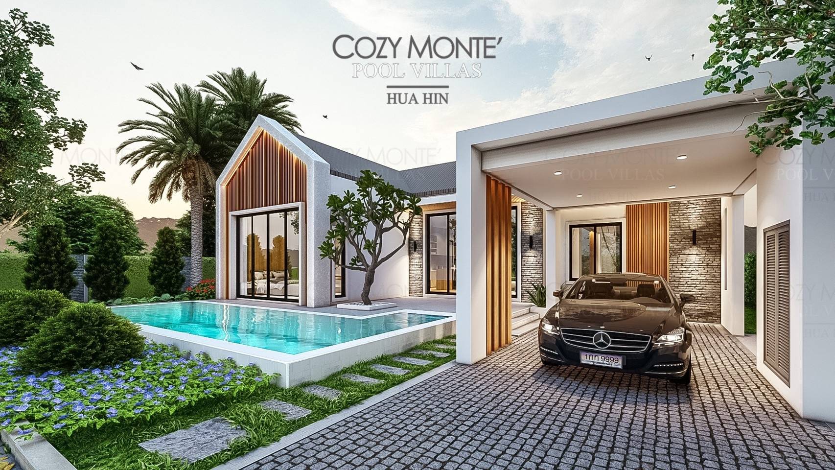 Pool Villa Hua Hin -Cozy Monte' Pool Villas Hua Hin